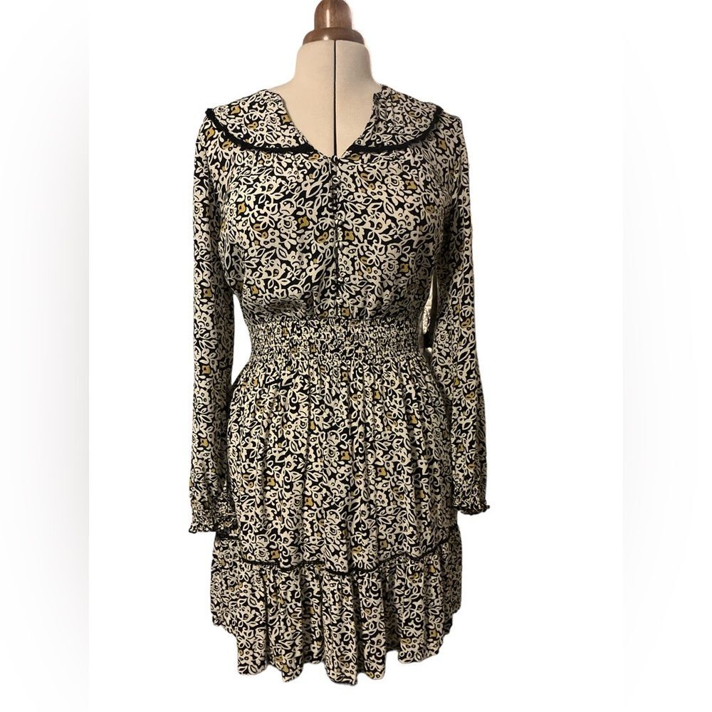 Fat Face United Kingdom Dress Size 6 Retro Fall Office Brunch Modest